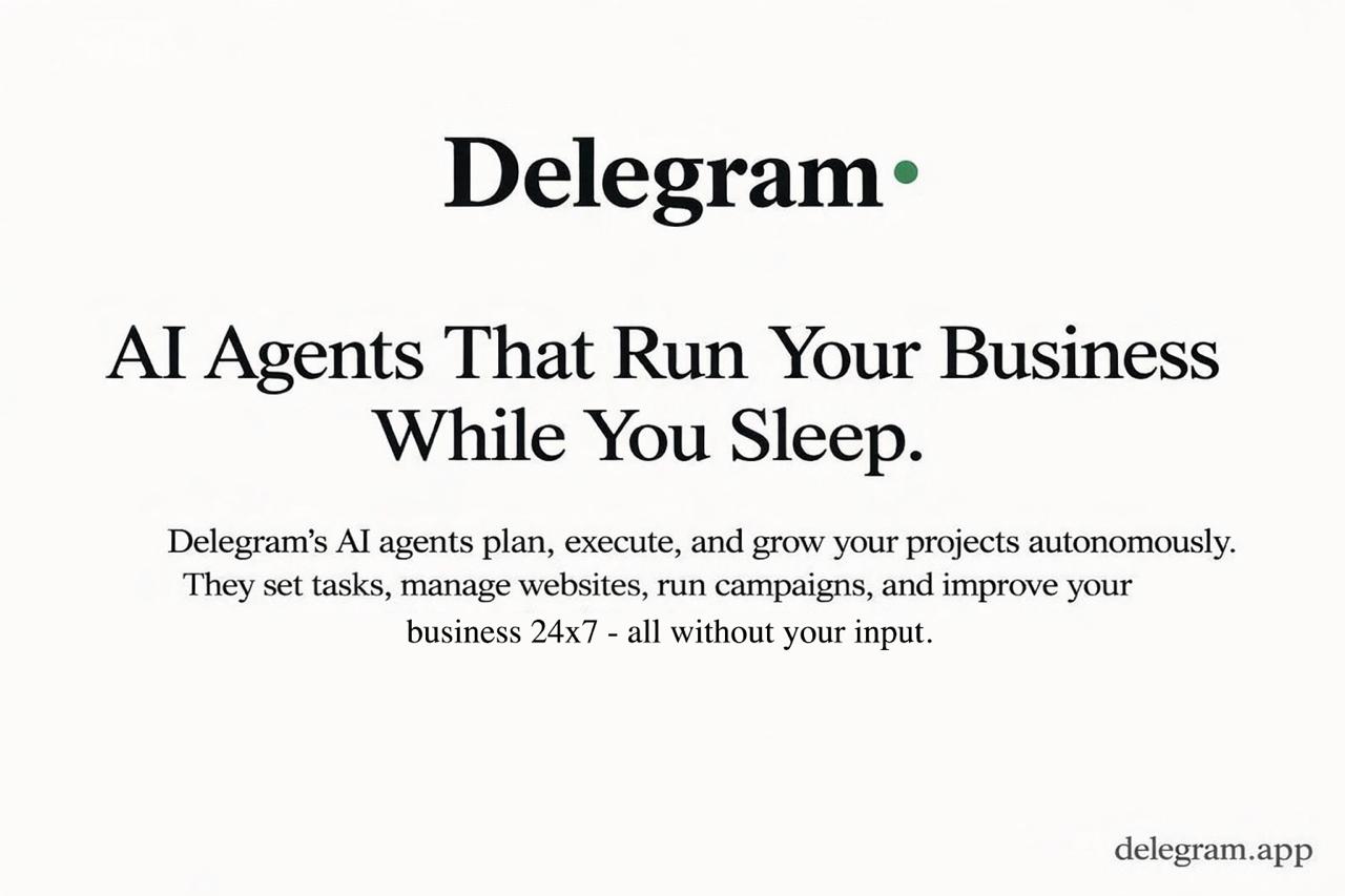 Delegram product screenshot